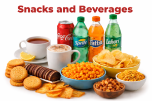 Beverages & Snacks
